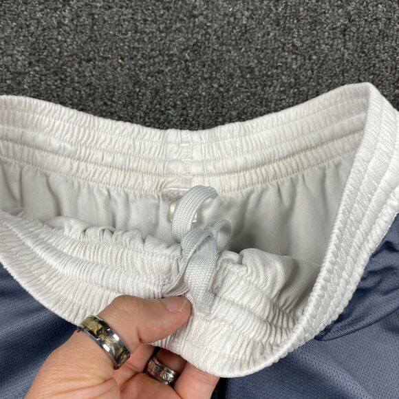 Adidas Climalite Shorts Mens Blue Teal Soccer Running Performance Size Medium - Picture 3 of 6